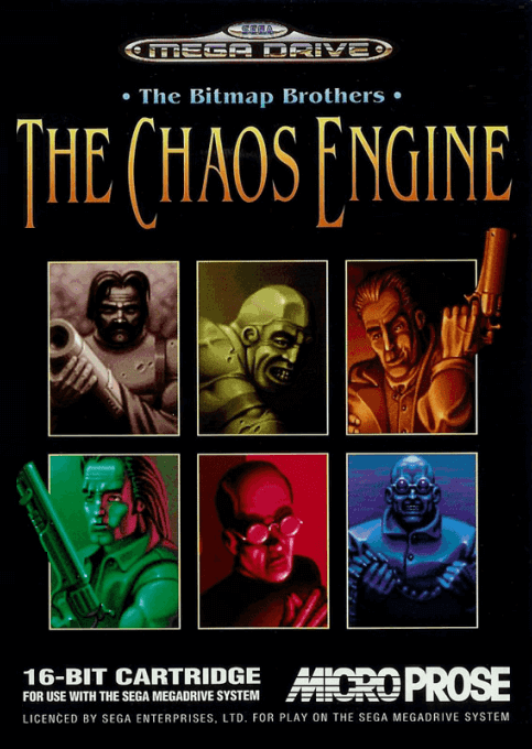 The Chaos Engine box art for Sega Mega Drive